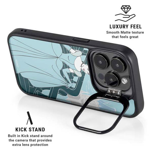 Disney Cinderella Stroke of Midnight iPhone 15 Pro Kickstand Case